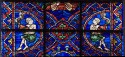 Chartres cathedral: Bay 106