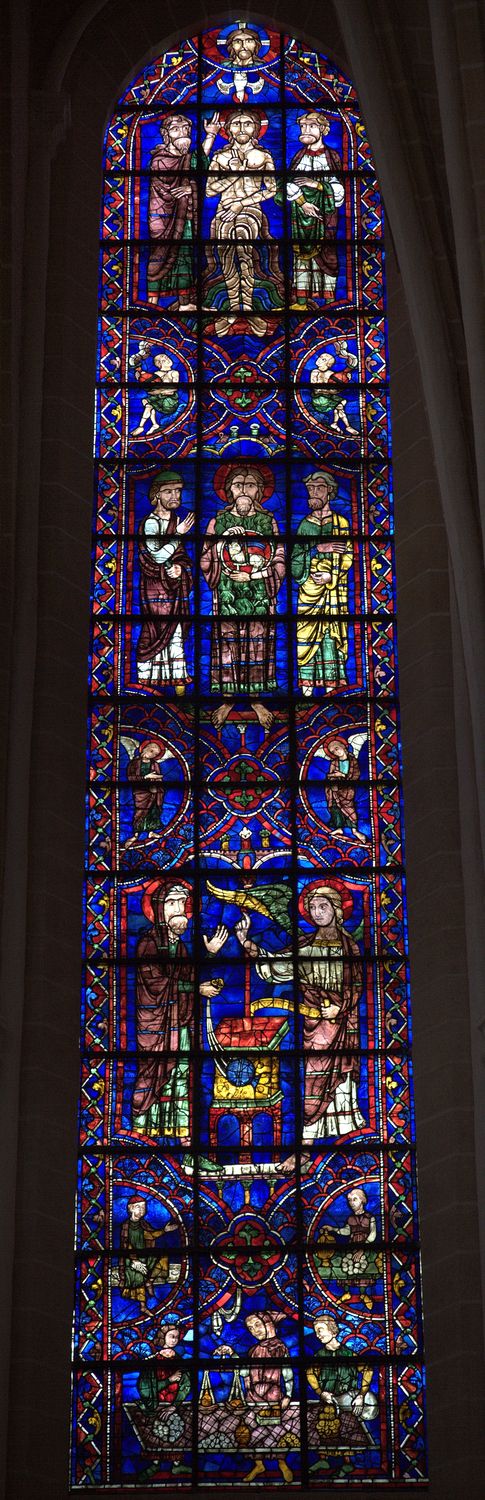 Chartres cathedral: Bay 106