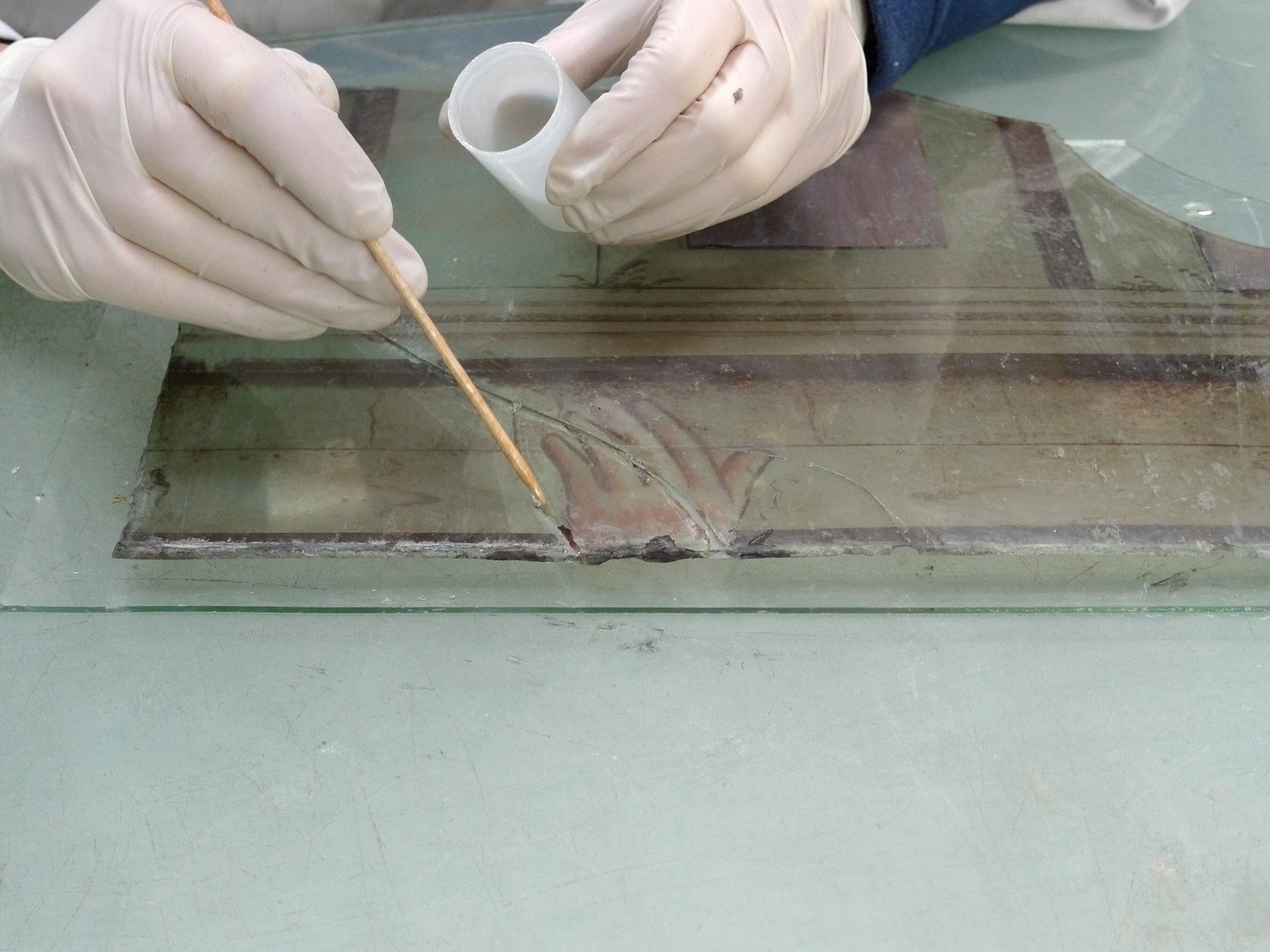 Application d'epoxy